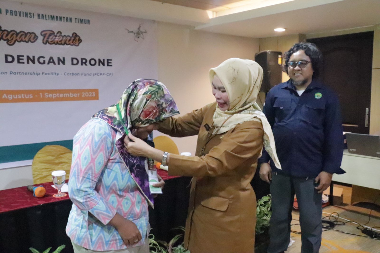 Tingkatan Kapasitas SDM Disbun Lewat Bimtek Pemetaan Menggunakan Drone 